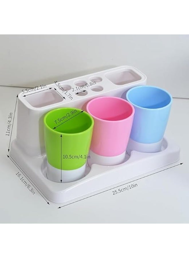 حامل فرش الأسنان والمعجون– تصميم أنيق يحافظ على أدواتك منظمة ونظيفة، مع سهولة الاستخدام وجودة تدوم طويلاً." - Image 3